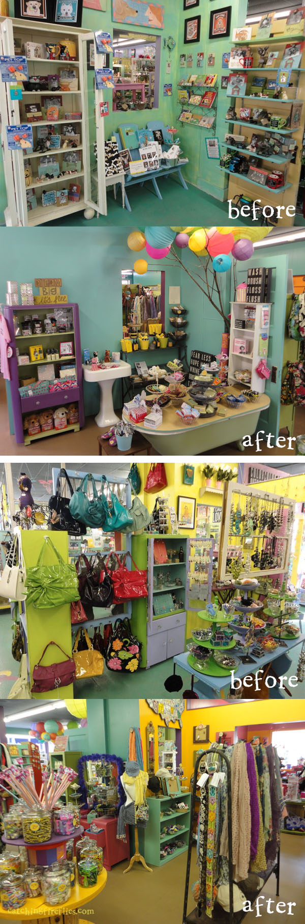 Gift Shop Makeover | creative gift ideas & news at catching fireflies